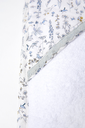 Toalla con Capucha Animales Azul hecho con  Liberty Fabric