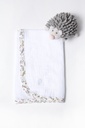 Muselina Animales Rosa hecho con Liberty Fabric
