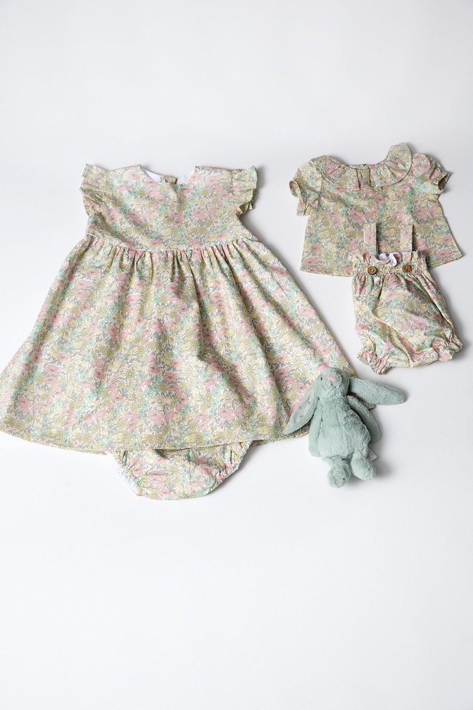 Camisita Lily Belle hecha con Liberty Fabric