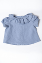Camisa azul de plumeti sweetpea.webp