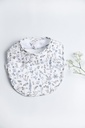 Babero animales Azul hecho con Liberty Fabric