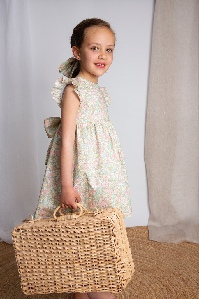 Vestido Lily Belle hecho en Liberty Fabric