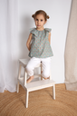 Blusa Nenufar hecha con Liberty Fabric