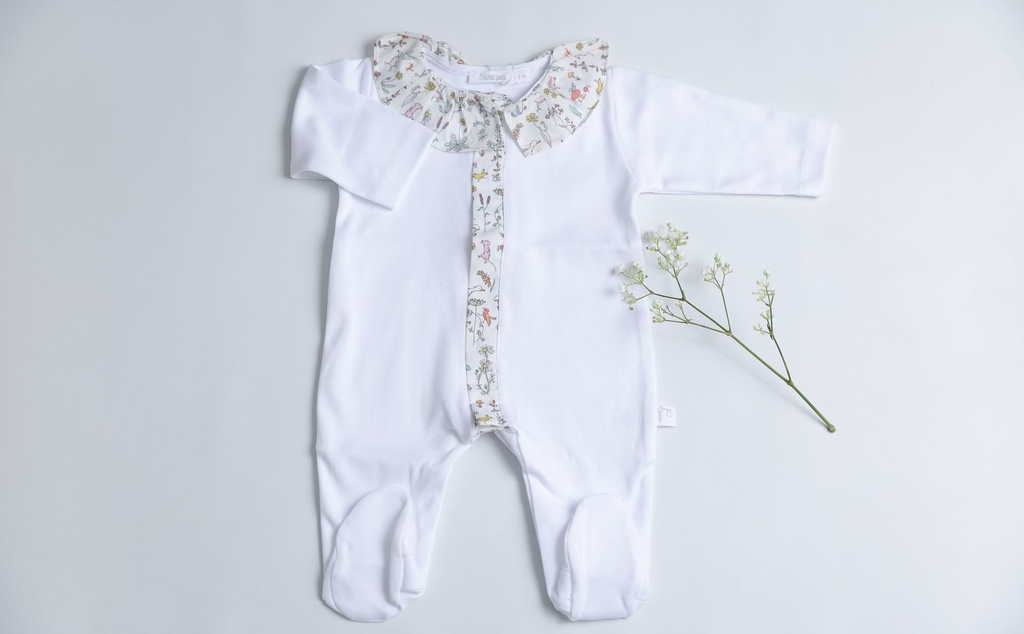 Pijama Animales Rosa hecho con Liberty Fabric