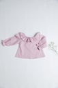 Camisita Plumeti manga larga Rosa