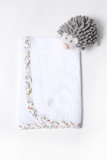 Muselina Animales Rosa hecho con Liberty Fabric