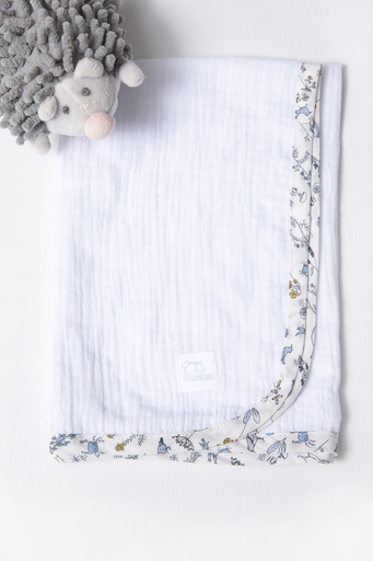Muselina Animales Rosa hecho con Liberty Fabric