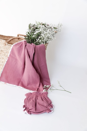 [MUA/0R/S25/T6] Muselina Animales Malva hecho con Liberty Fabric 