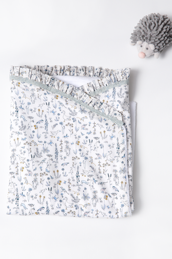 [ARA/RA/S25/T] Arrullo Animales Azul hecho con Liberty Fabric
